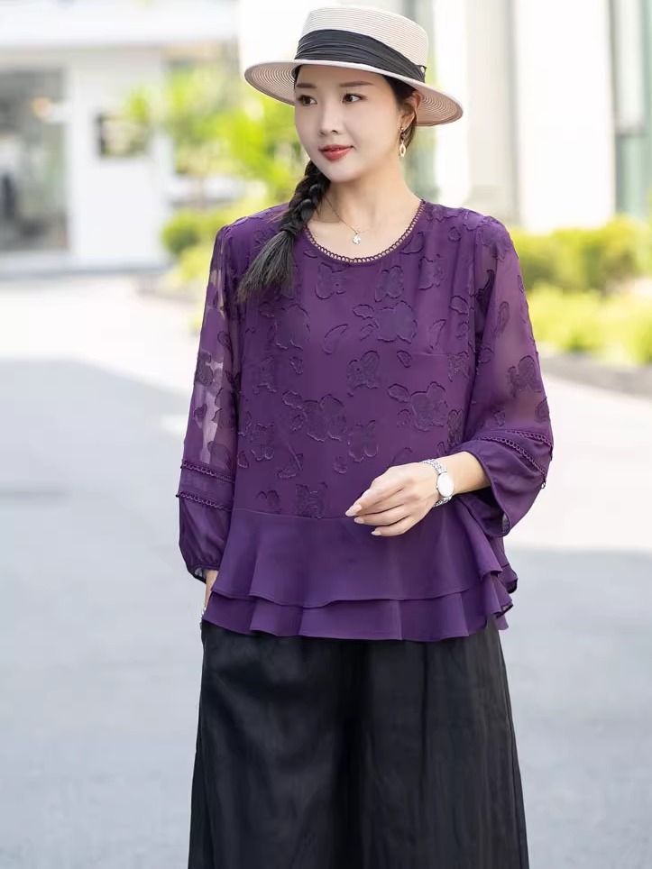 30代ファッション シルエット美人ワイドパンツ