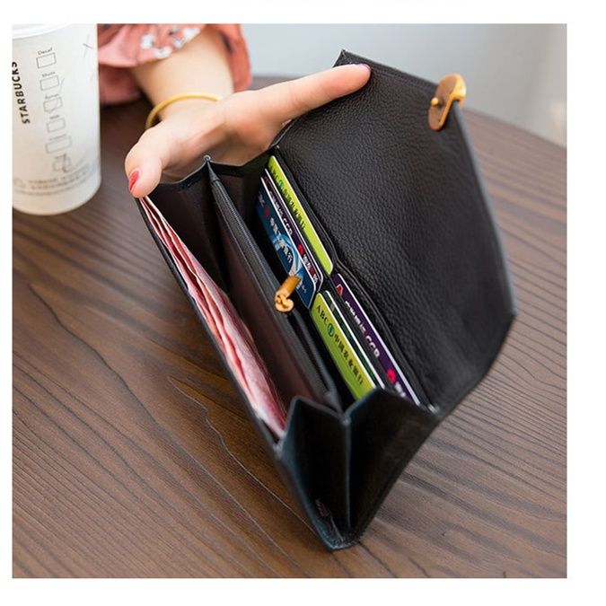 三つ折り 財布 長財布 洗練の美学 三つ折り長財布
