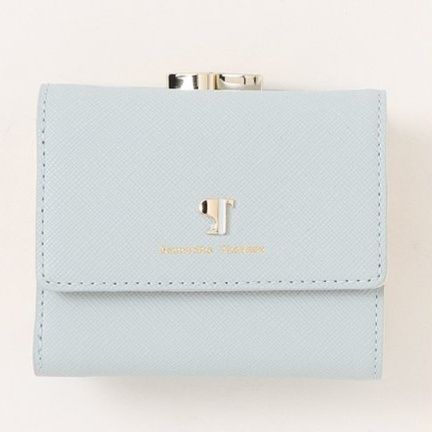 三つ折り財布 がま口 上品