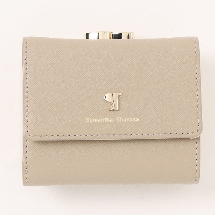 三つ折り財布 がま口 上品