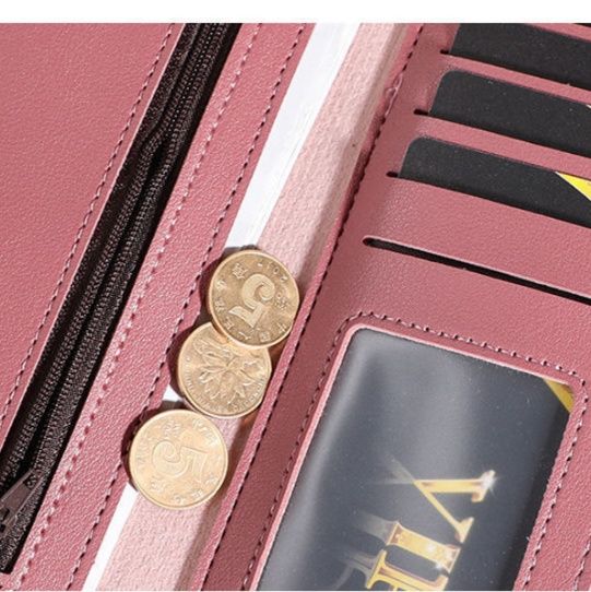 三つ折り エレガント三段フラップ長財布