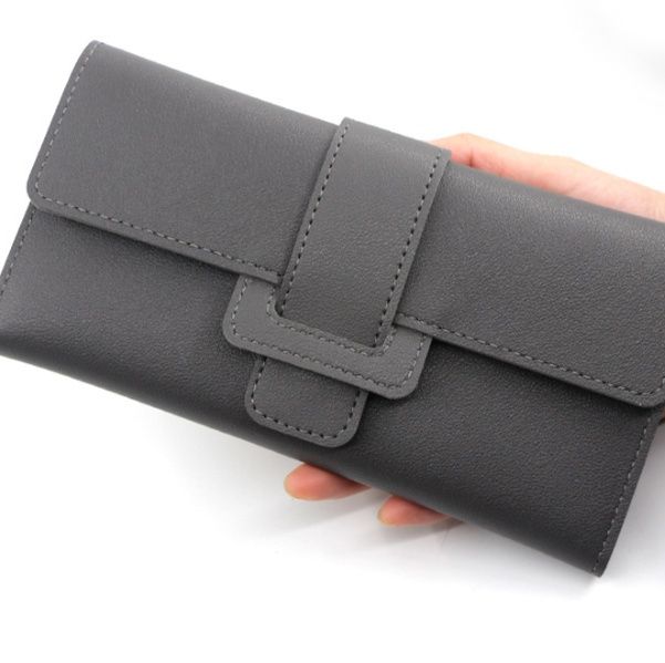 三つ折り 財布 上品な三段折り込み式長財布