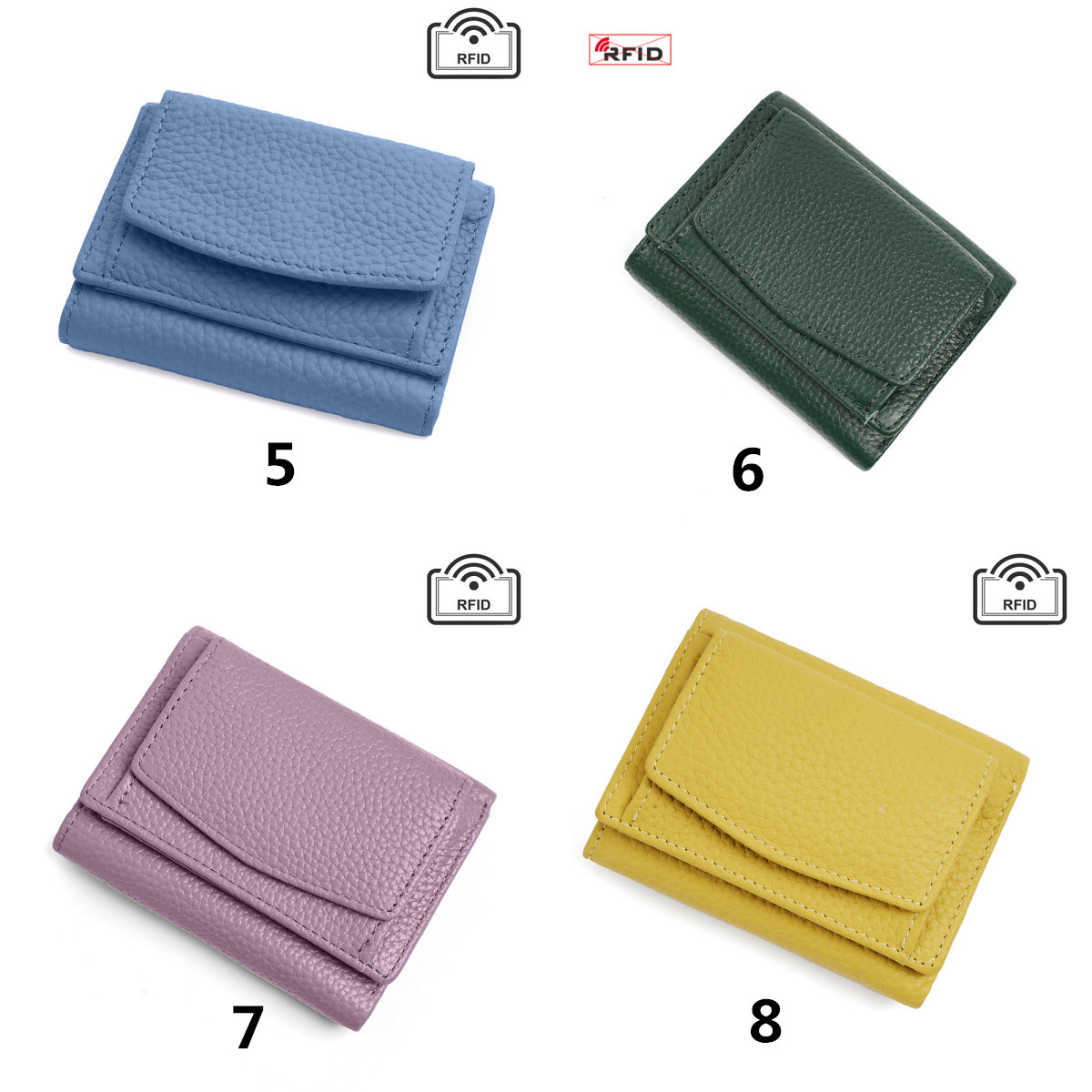 三つ折り 財布 コンパクト三つ折り財布 本革牛革 小さい財布 男女兼用