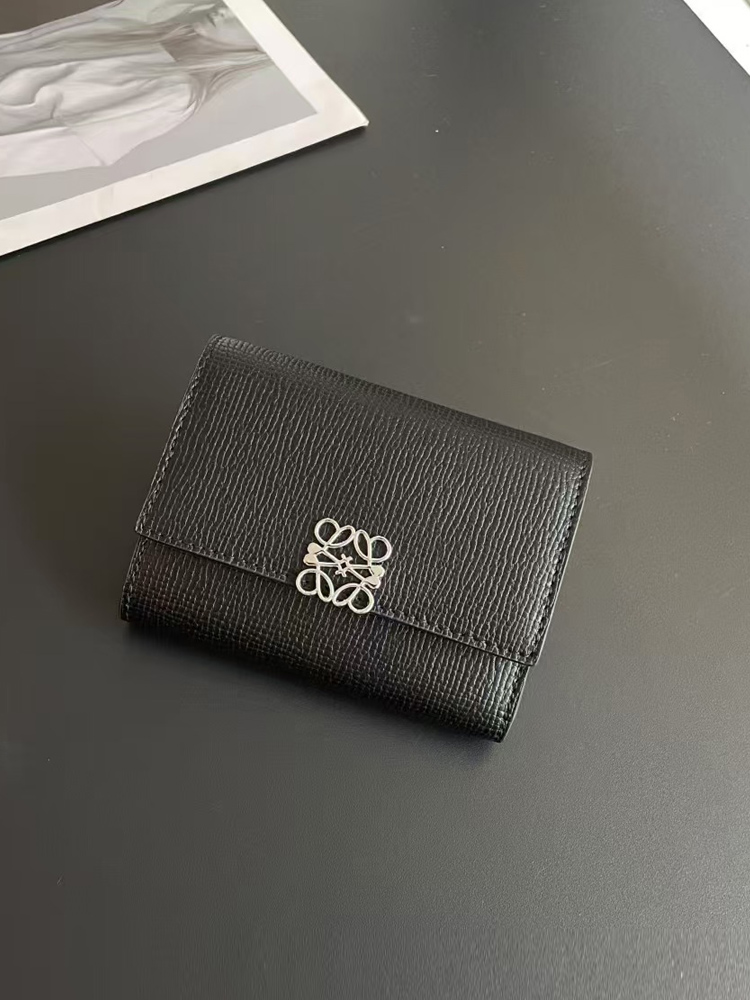 三つ折り 財布 優美な結び目 三つ折りコンパクト財布