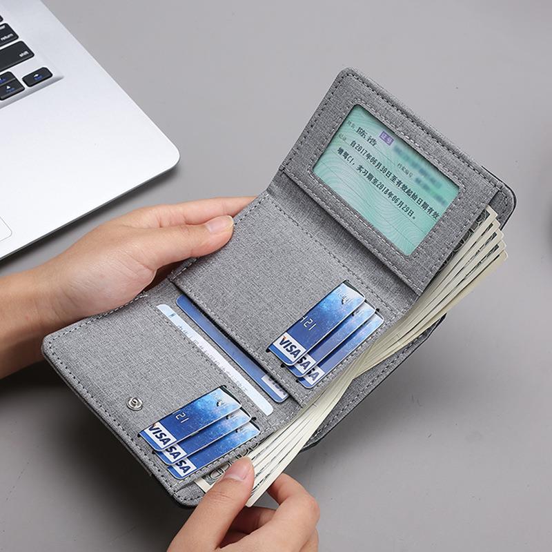 三つ折り 財布 薄型スマート三つ折り財布