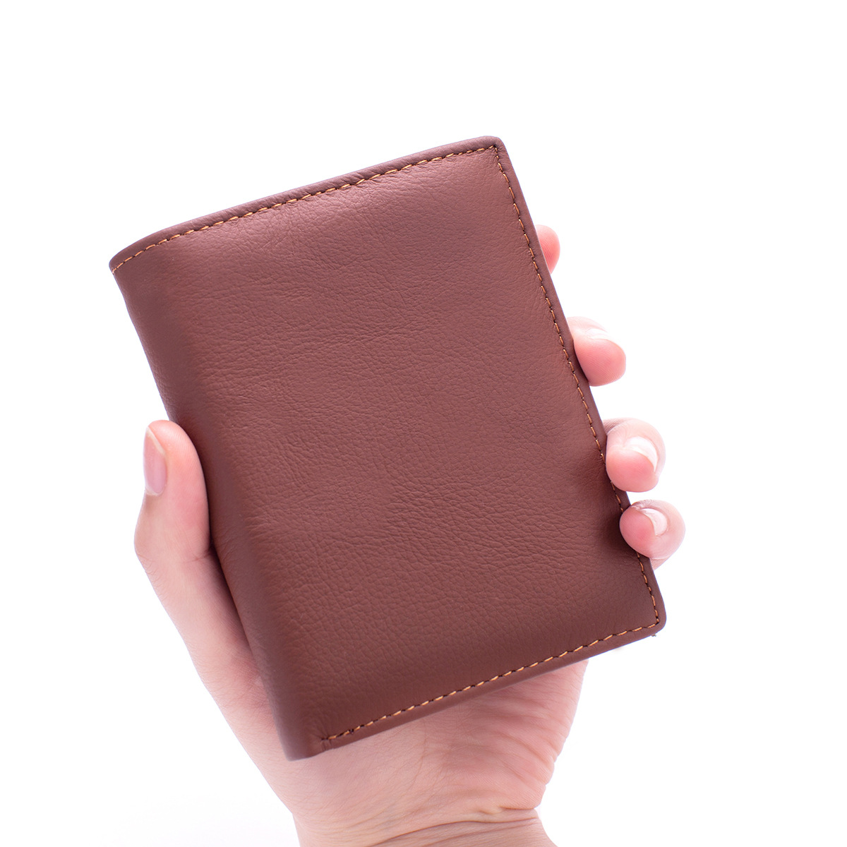 三つ折り 財布 本革スマート三つ折り財布