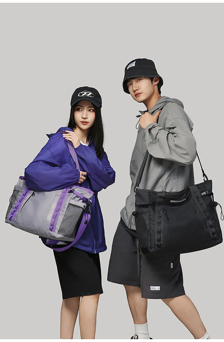 モード系 【防水・大容量】ビッグサイズ2WAYトートバッグ