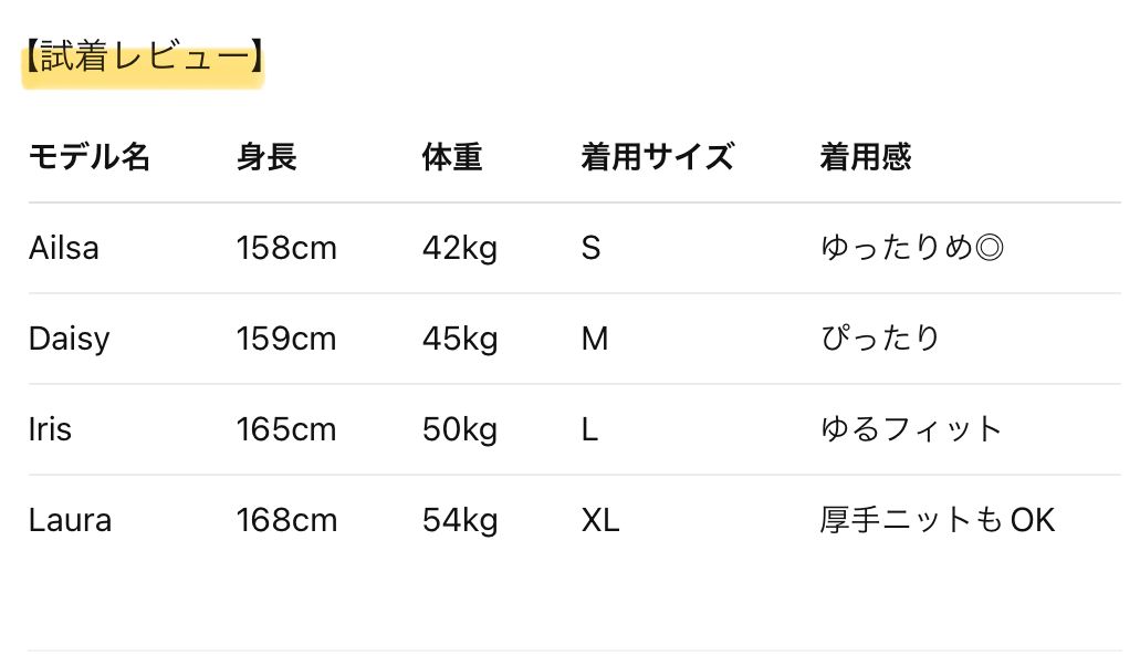 オススメコーディネート