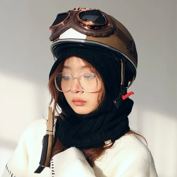 モード系ファッション【ユニセックス対応】ウール混ニットバラクラバフード｜顔まわりを包むミニマルデザインフードマフラー