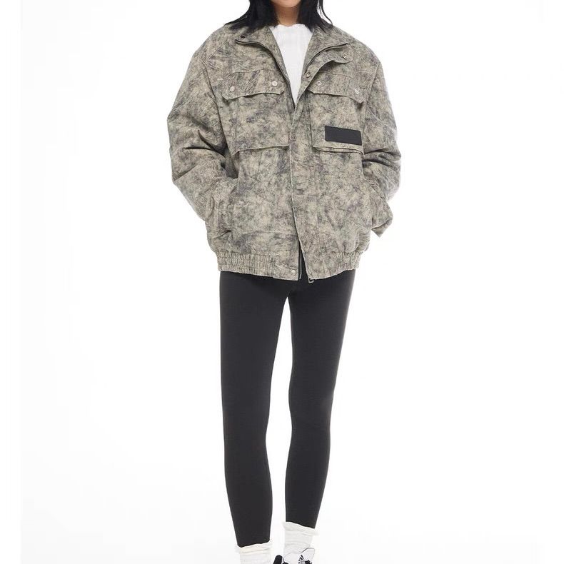 モード系ファッション【ユニセックス対応】ウォッシュ加工コットンジャケット｜一枚でこなれた印象に仕上がるライトアウター