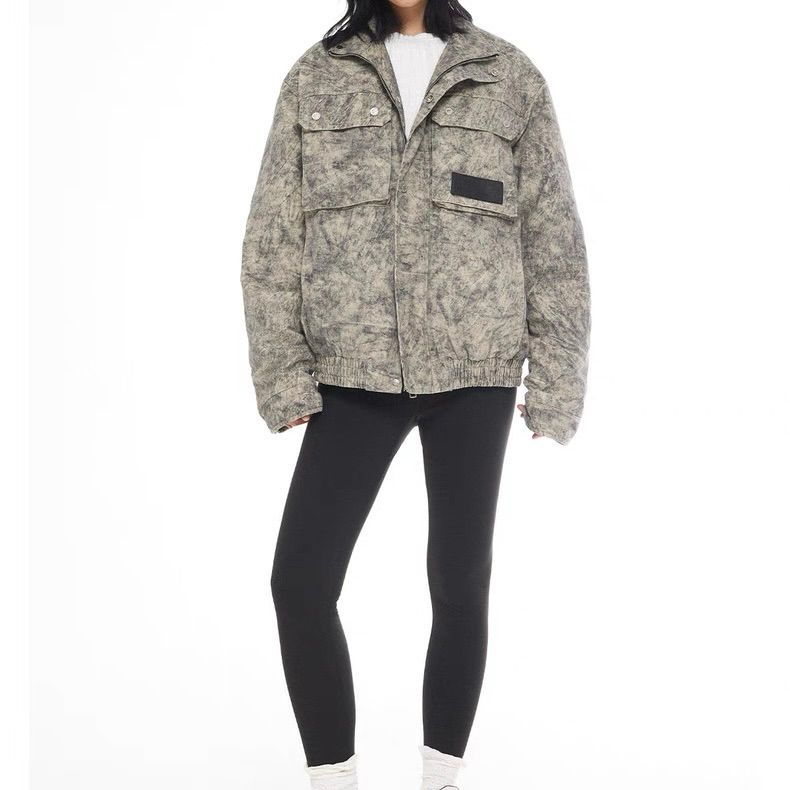 モード系ファッション【ユニセックス対応】ウォッシュ加工コットンジャケット｜一枚でこなれた印象に仕上がるライトアウター