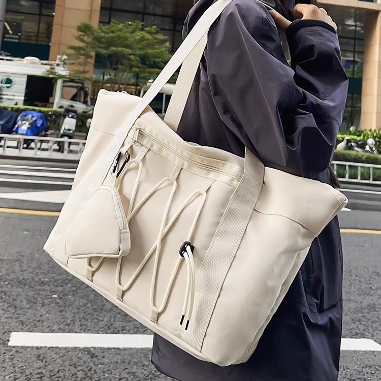 モード系 【防水素材×大容量】ユニセックス多収納アウトドアトートバッグ（全6色）