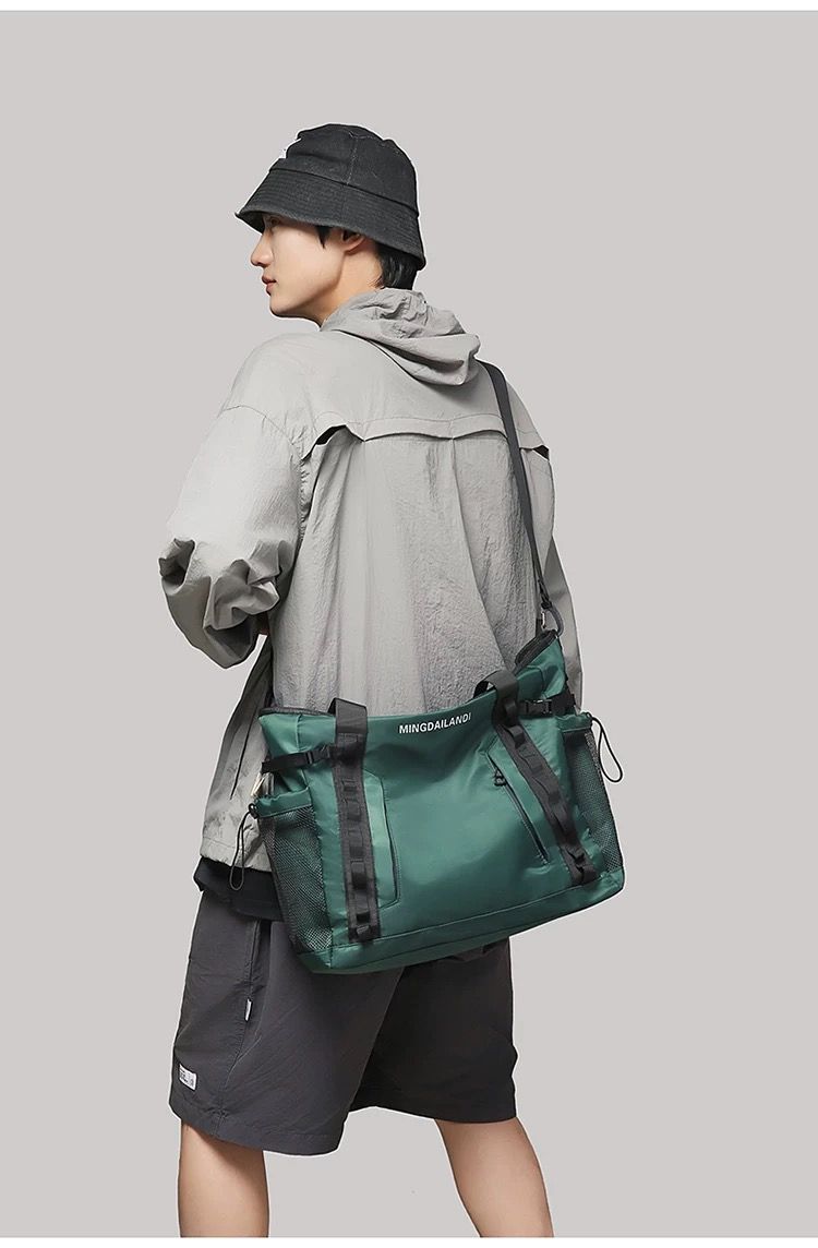 モード系 【防水・大容量】ビッグサイズ2WAYトートバッグ