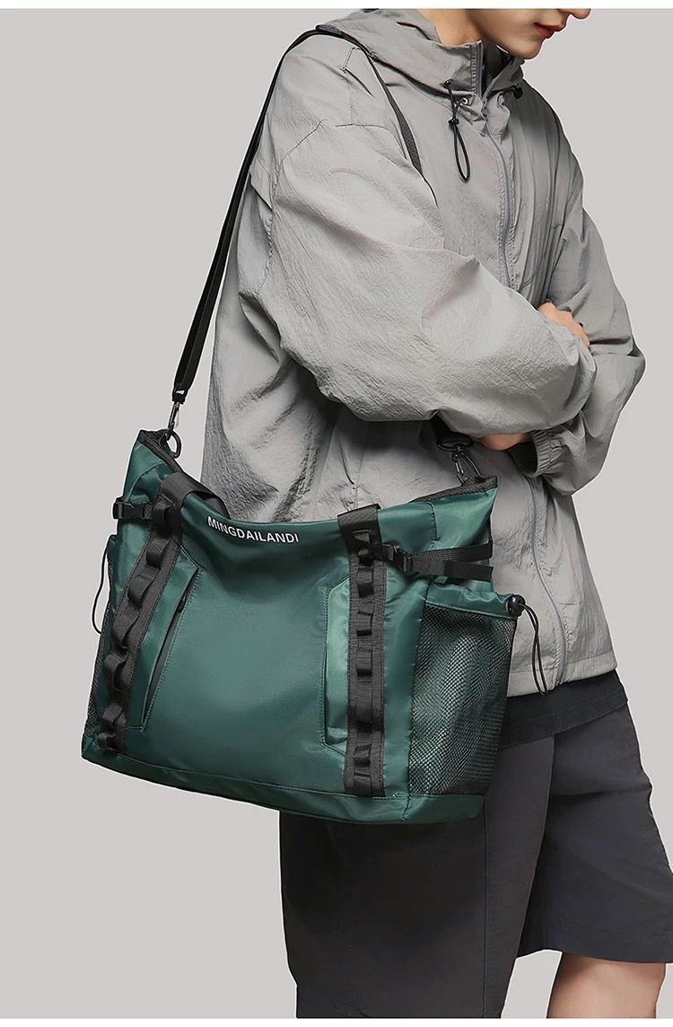 モード系 【防水・大容量】ビッグサイズ2WAYトートバッグ