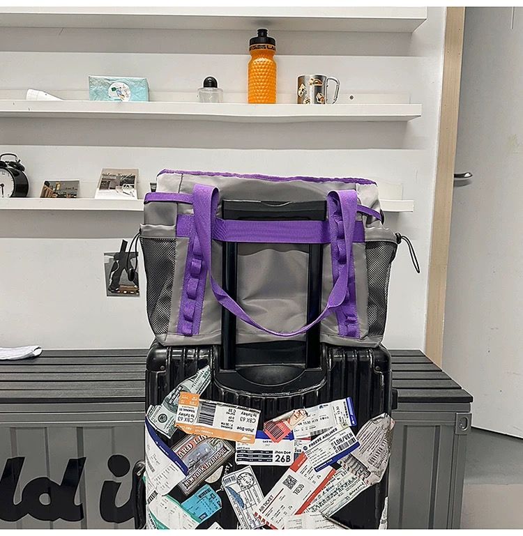 モード系 【防水・大容量】ビッグサイズ2WAYトートバッグ