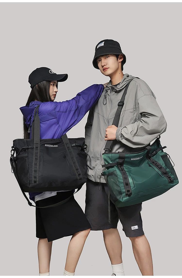 モード系 【防水・大容量】ビッグサイズ2WAYトートバッグ