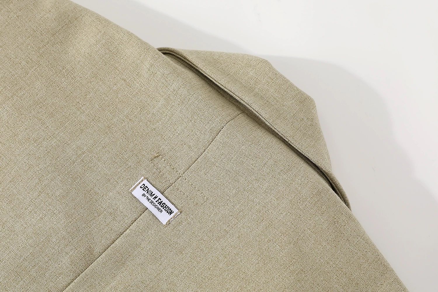 モード系 【M〜3XL対応】ダブルブレスト風 テーラードアウター