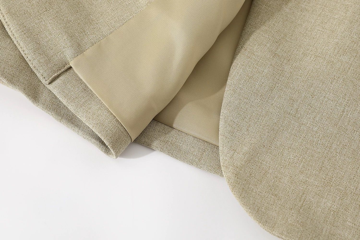 モード系 【M〜3XL対応】ダブルブレスト風 テーラードアウター