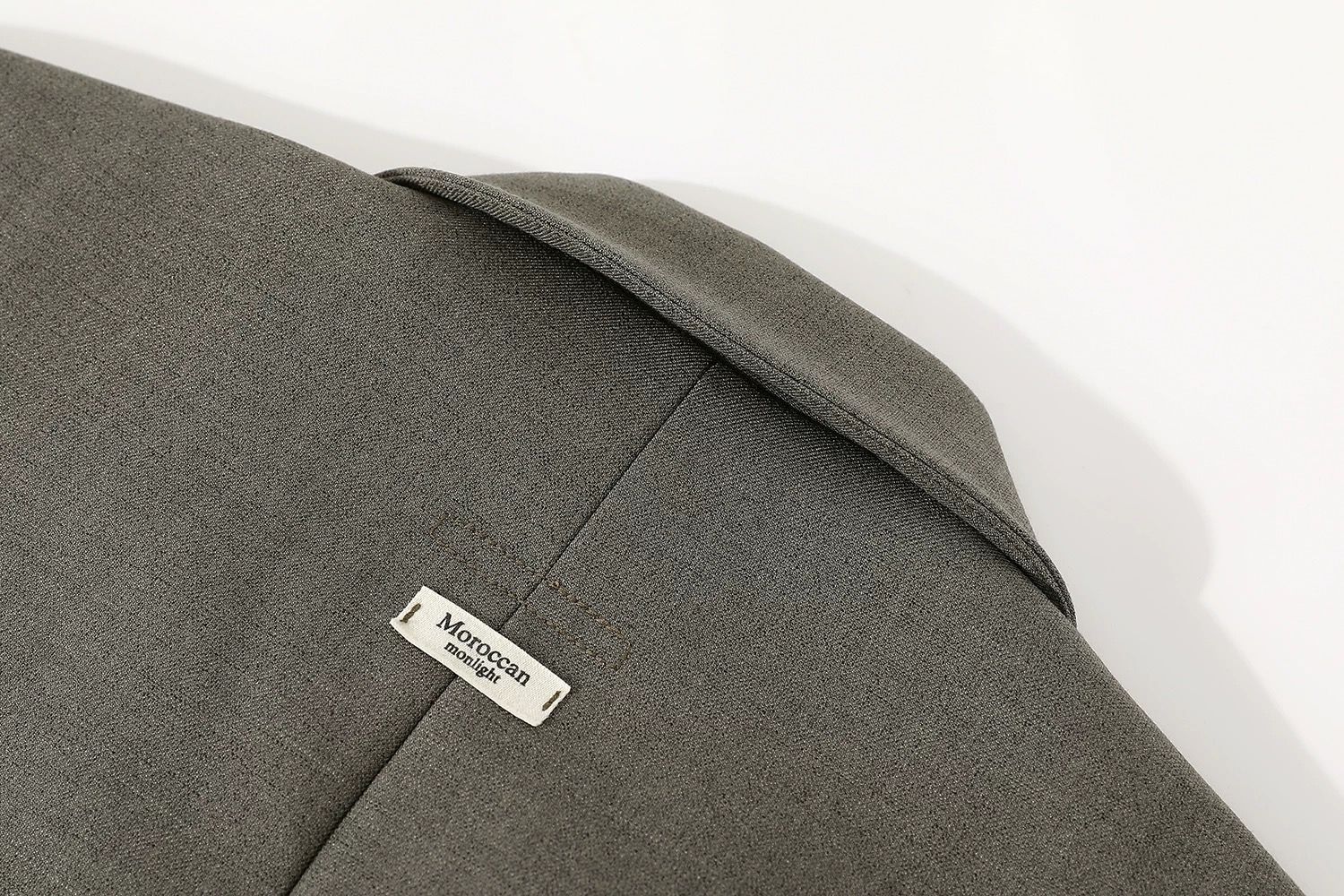 モード系 【M〜3XL対応】ダブルブレスト風 テーラードアウター