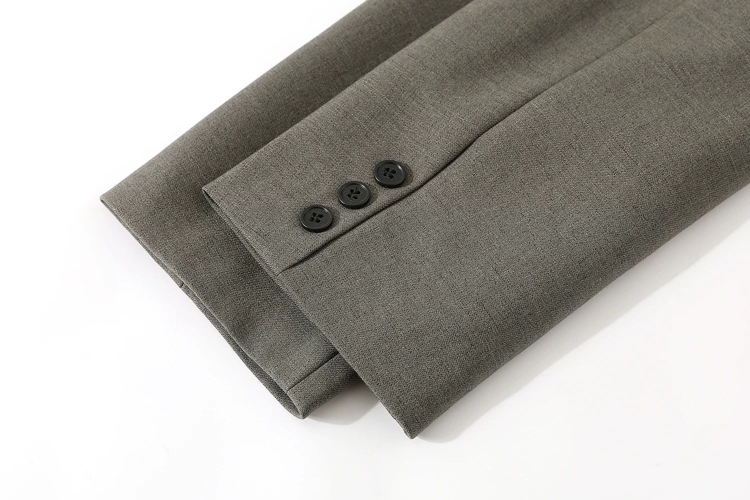 モード系 【M〜3XL対応】ダブルブレスト風 テーラードアウター