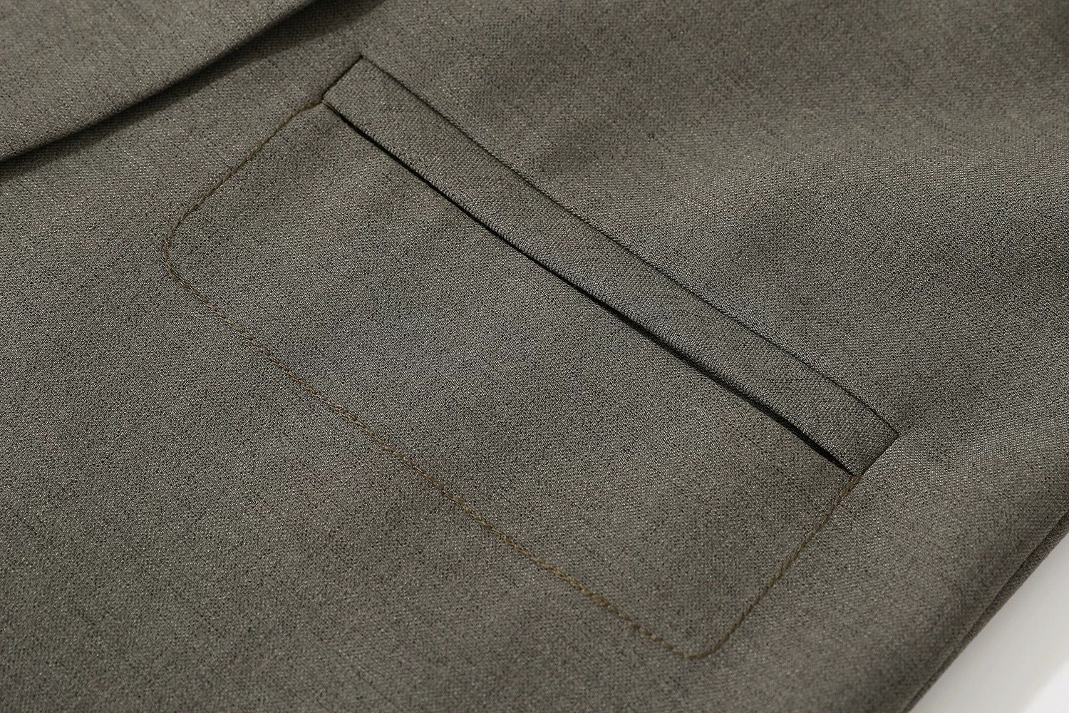 モード系 【M〜3XL対応】ダブルブレスト風 テーラードアウター