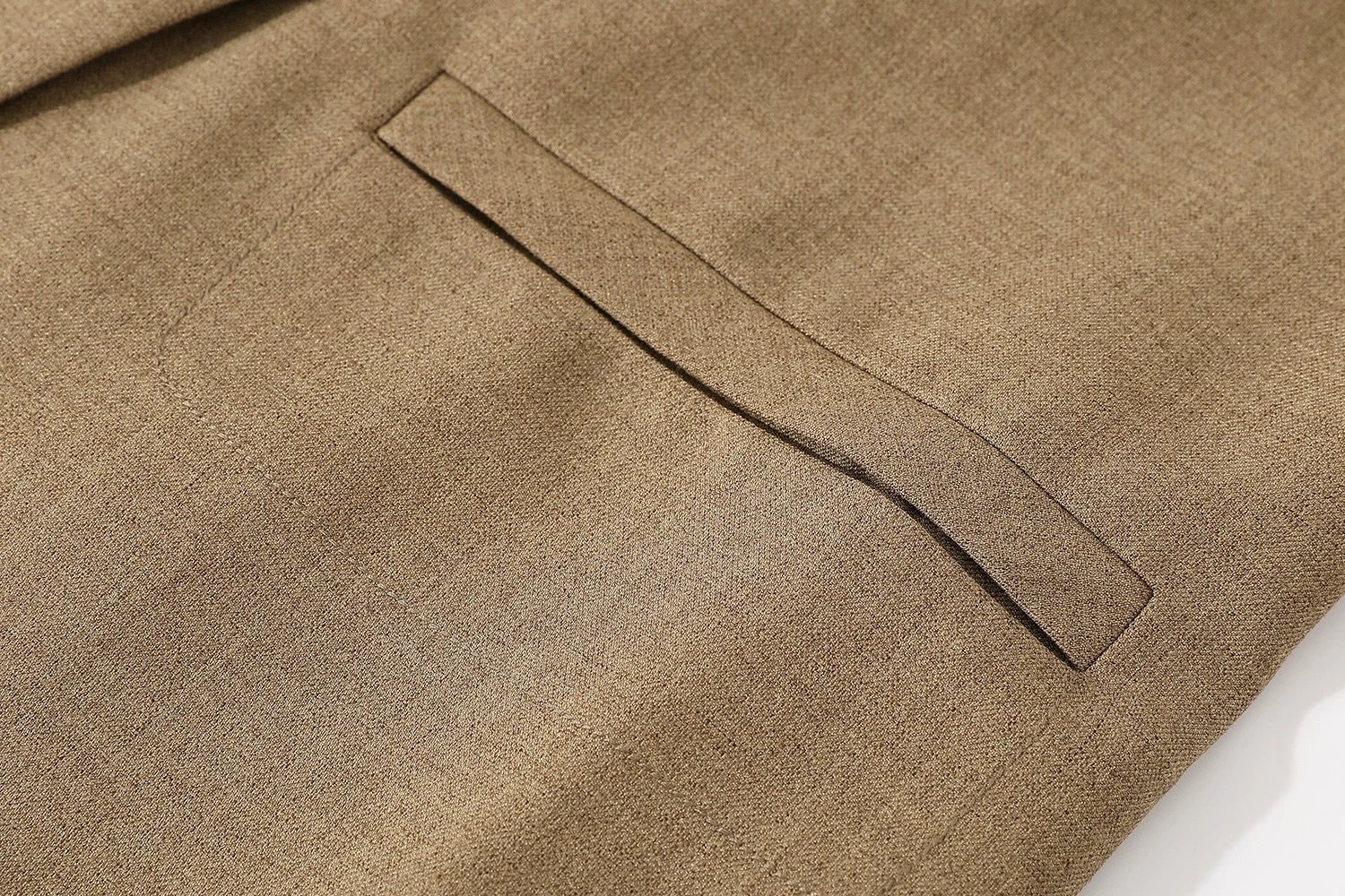 モード系 【M〜3XL対応】ダブルブレスト風 テーラードアウター