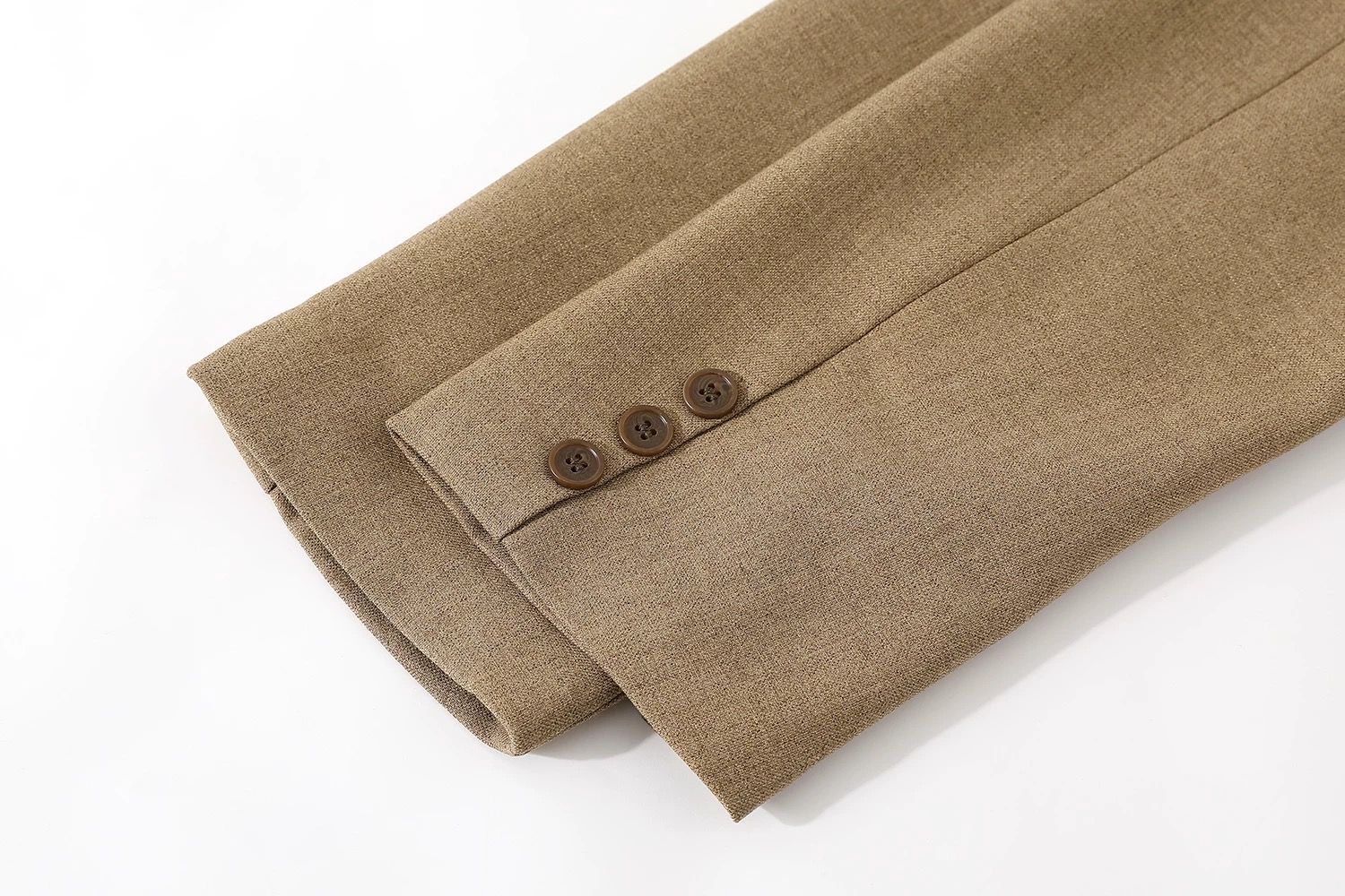 モード系 【M〜3XL対応】ダブルブレスト風 テーラードアウター