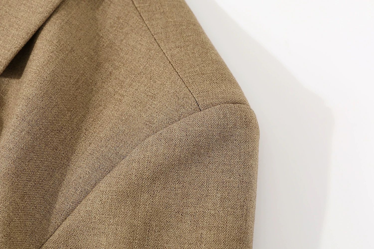 モード系 【M〜3XL対応】ダブルブレスト風 テーラードアウター