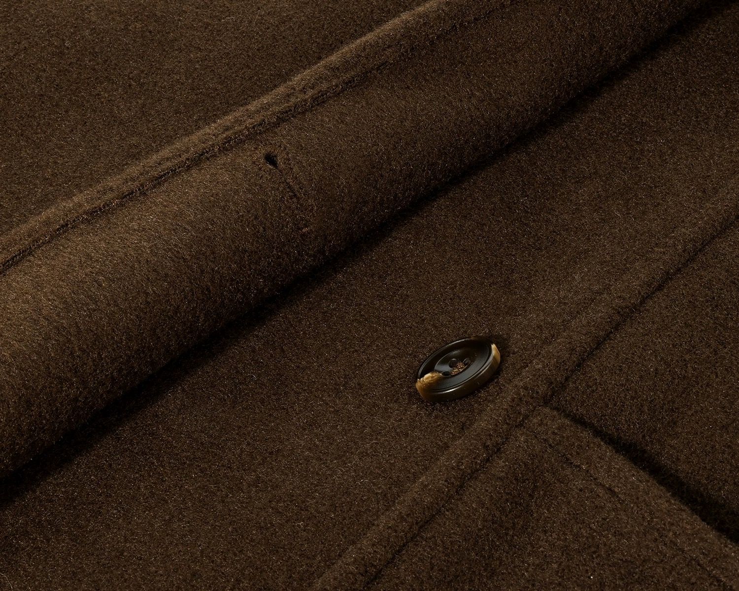 モード系 【S〜L展開】ウールライク ミドル丈ダブルアウター＋ショルダーバッグセット