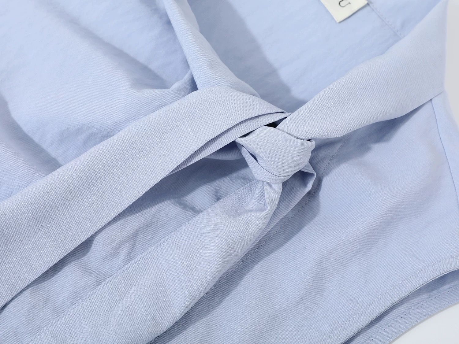 モード系 【M〜L対応】ボウタイデザイン ノースリーブトップス