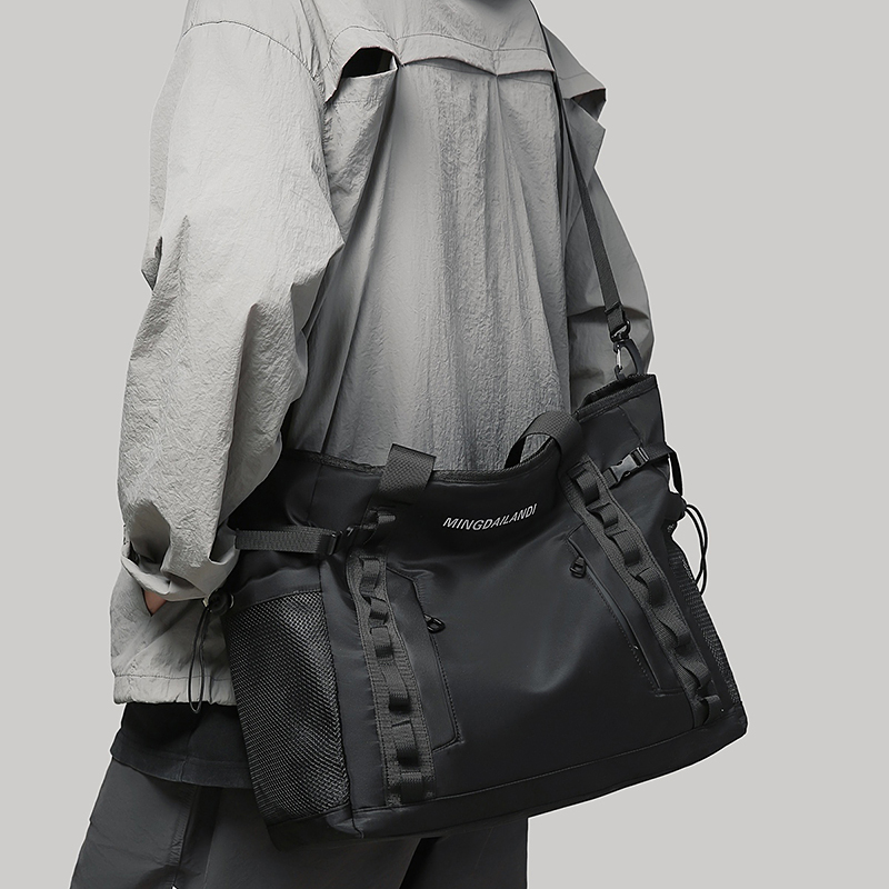 モード系 【防水・大容量】ビッグサイズ2WAYトートバッグ