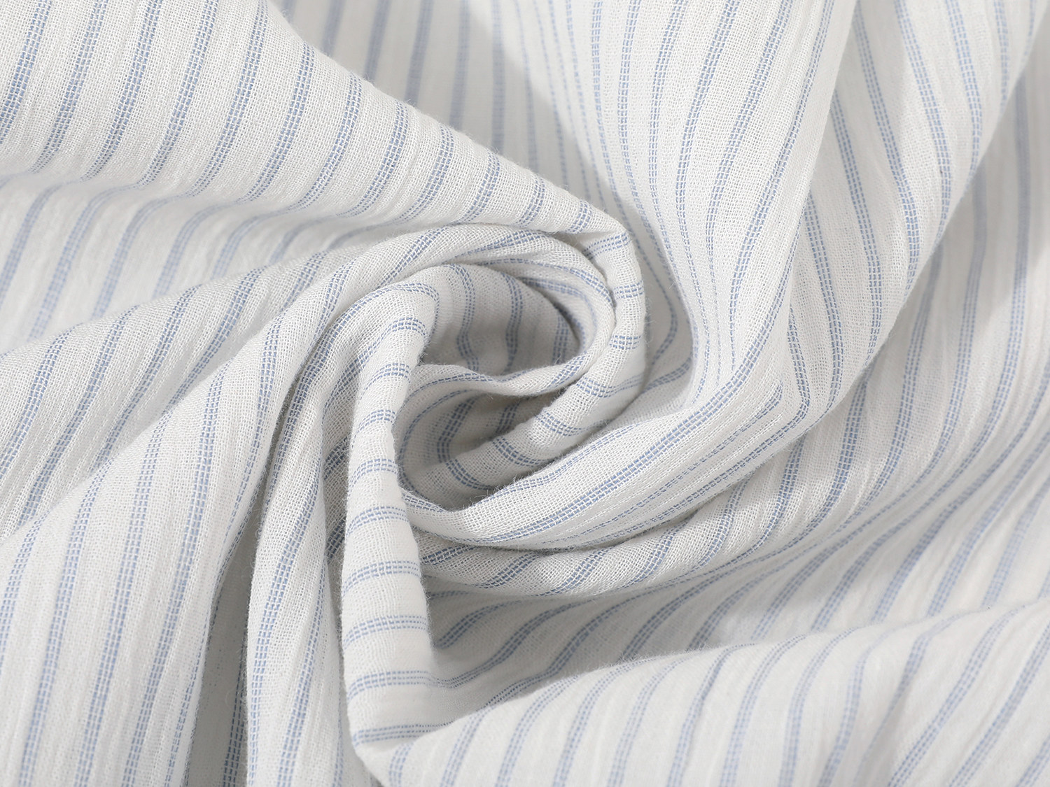 モード系 【フリーサイズ】ストライプシャツ×インナー風ドッキング ショートトップス