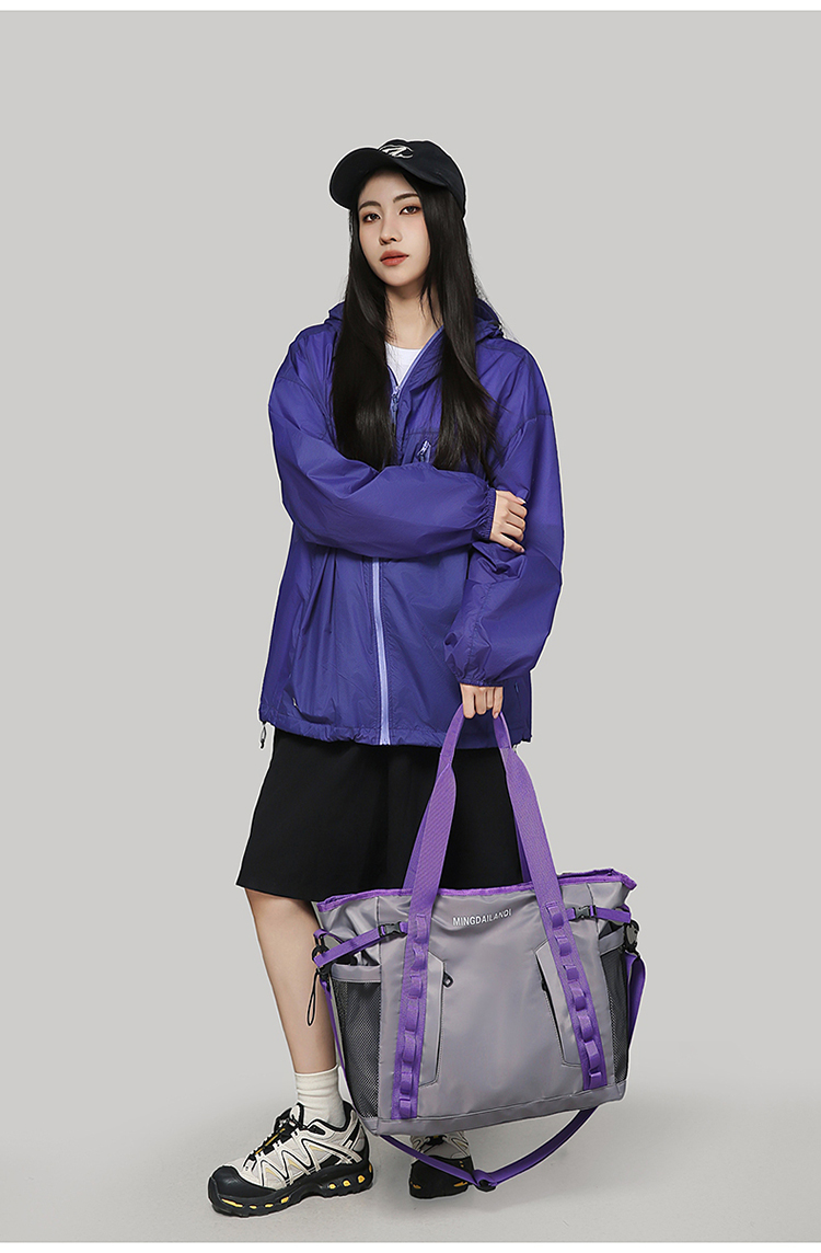 モード系 【防水・大容量】ビッグサイズ2WAYトートバッグ