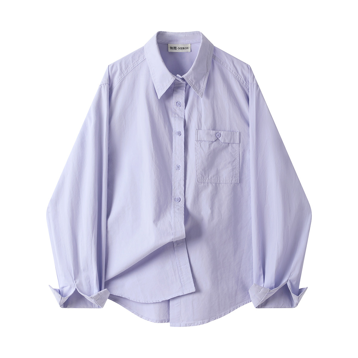 モード系 【S〜L対応】配色切替 スキッパーカラーシャツ｜全3色