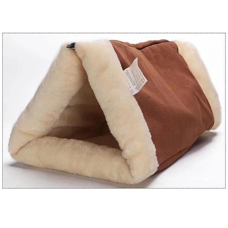 ペットマット もぐって遊べる二層式トンネル型ペットマット