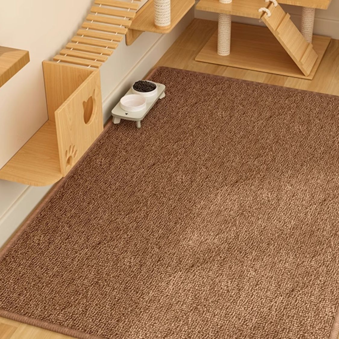 ペットマット もふもふ猫の楽園ラグマット