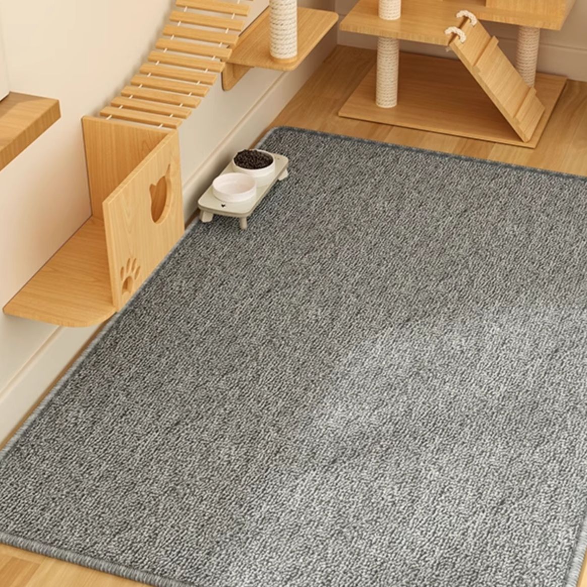 ペットマット もふもふ猫の楽園ラグマット