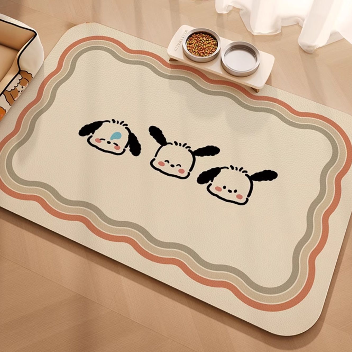 ペットマット わんにゃん喜ぶ肉球デザインマット