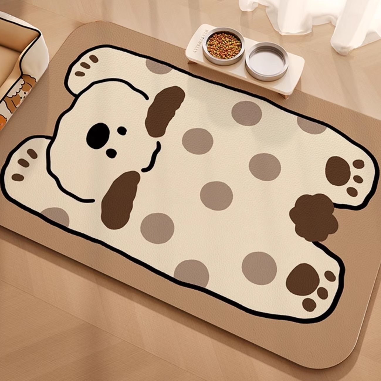ペットマット わんにゃん喜ぶ肉球デザインマット