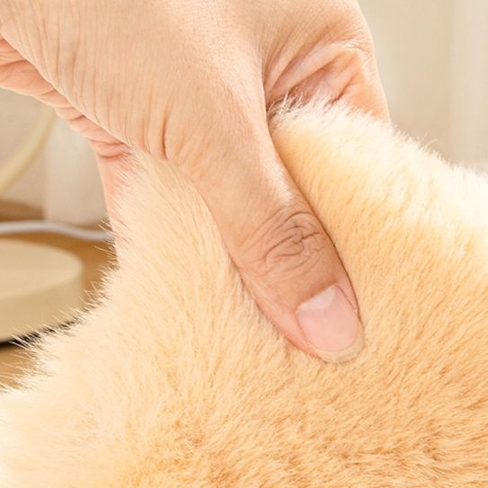 ペットマット ふわふわ雲型もこもこ猫用快眠敷布団
