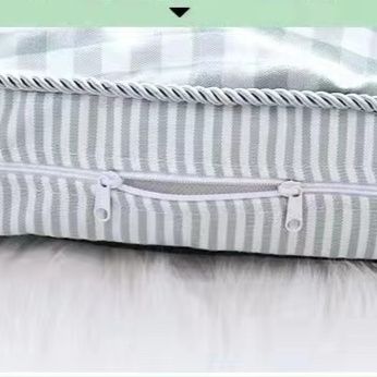 ペットマット 猫用 ふんわりチェック柄寝床マット