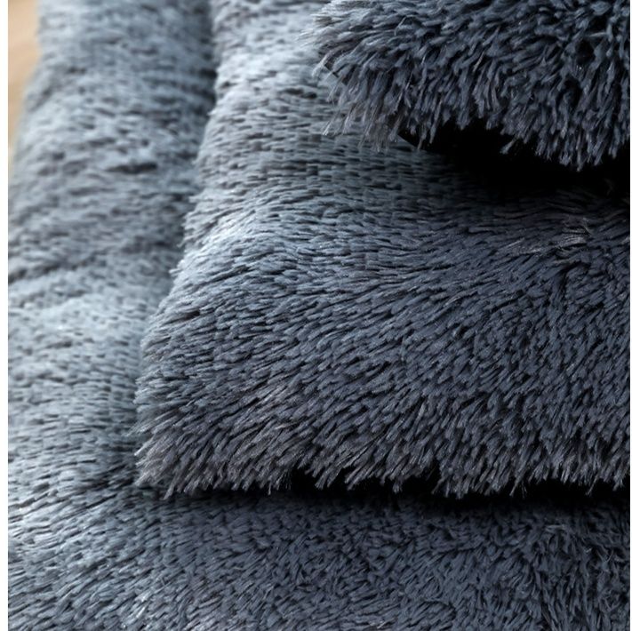 ペットマット 犬用 ふわふわ長毛無圧迫休息マット