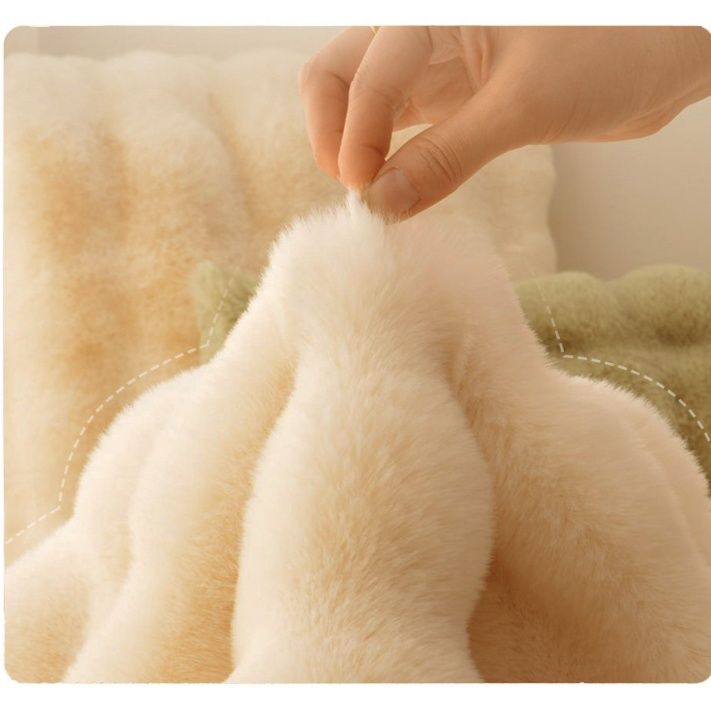 ペットマット 猫用 ふわふわ波型キルティングくつろぎマット