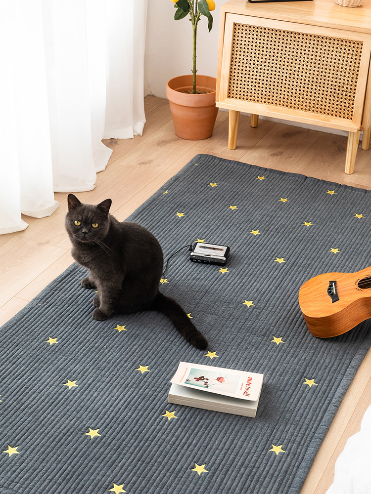 ペットマット 星空模様の快適くつろぎ猫用