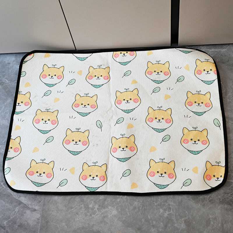 ペットマット 柴犬柄のかわいい癒し系ペットマット