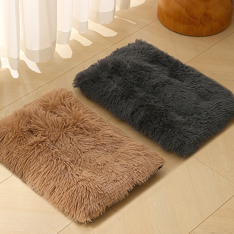 ペットマット 犬猫兼用 ふわふわ長毛仕上げ快適休息ペットマット