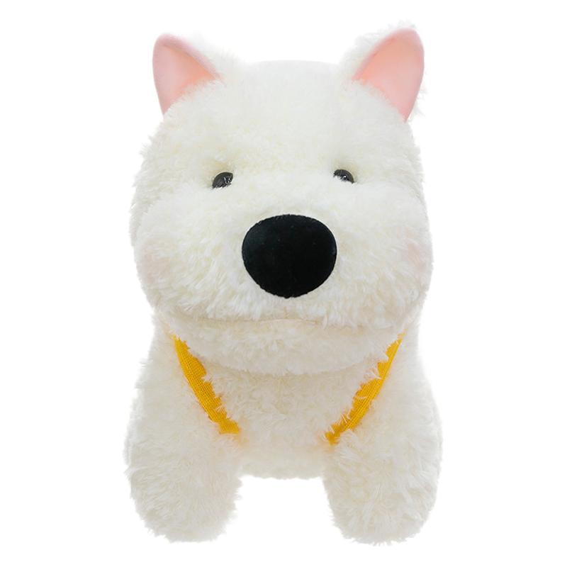 犬 ぬいぐるみ もこもこシュナウザー風親子ぬいぐるみ