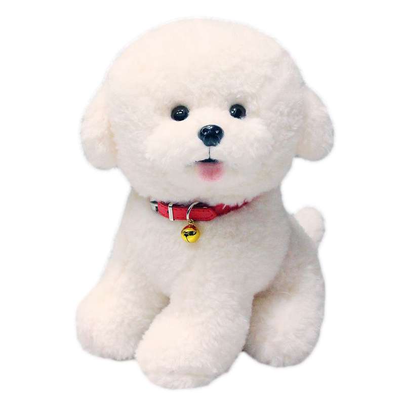 犬 ぬいぐるみ もこもこ癒やしの子犬ぬいぐるみ
