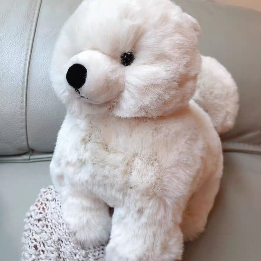 犬 ぬいぐるみ ふわふわもこもこポメラニアン抱き枕サイズぬいぐるみ