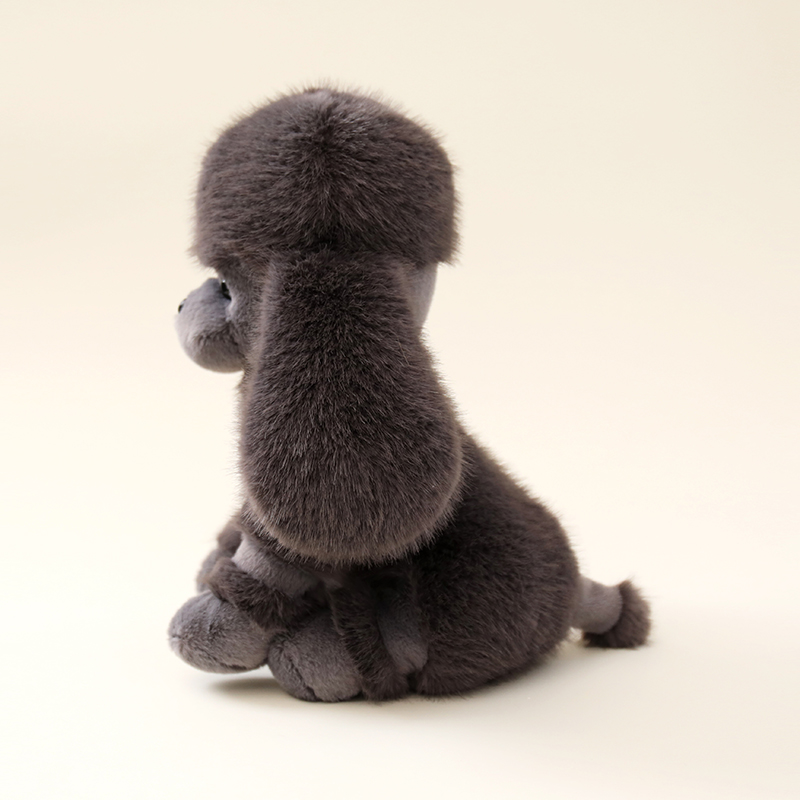 犬 ぬいぐるみ ふわもこプードル おすわりちゃん